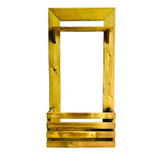 شلف گلدان چوبی آقاینجار مدل دیواری