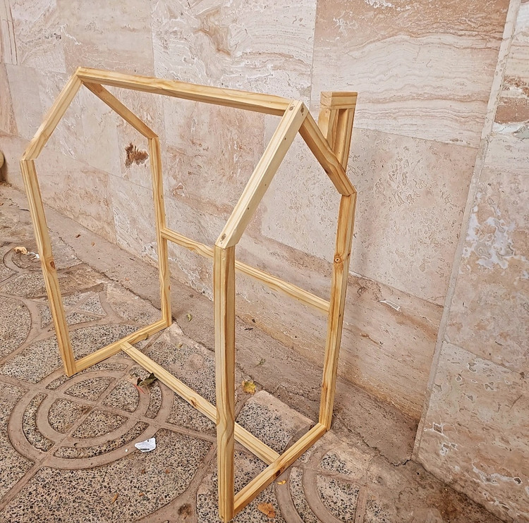 رگال لباس کودک آقای نجار مدل کلبه