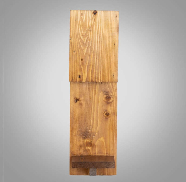 چراغ دیواری چوبی کنسول دار