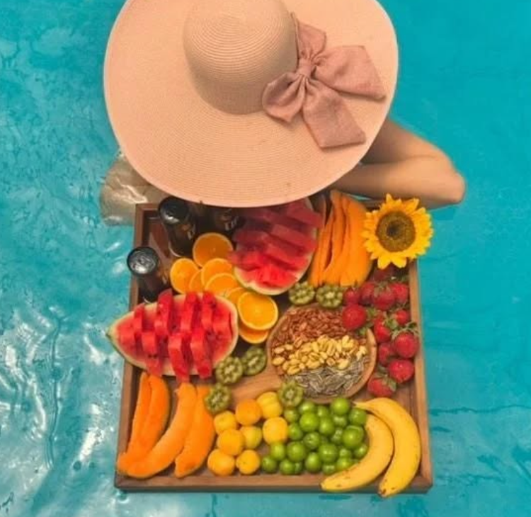 سینی شناور استخر آقای نجار