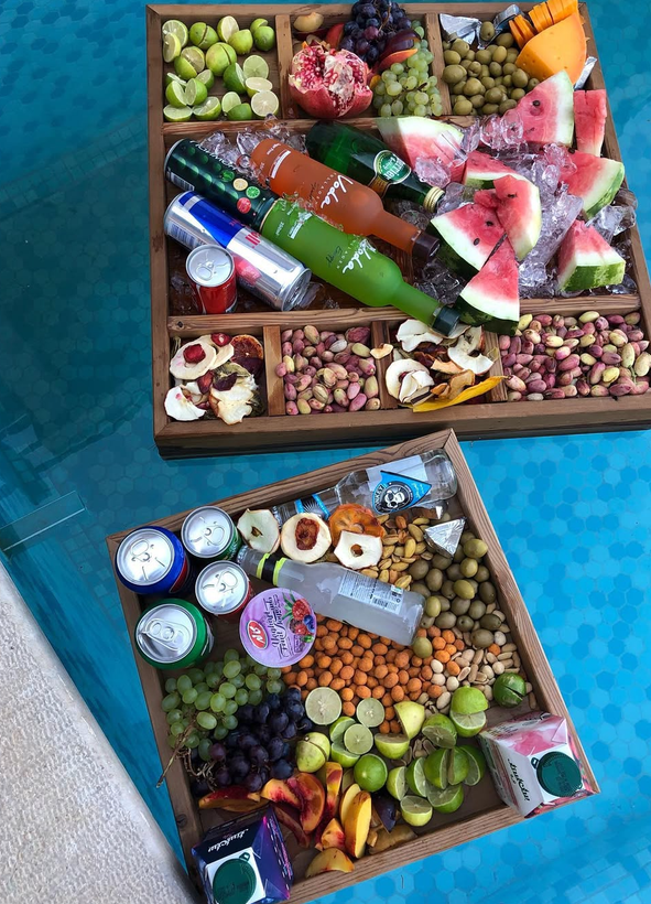 پک دو عدد سینی شناور استخر آقای نجار vip