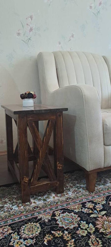 میز عسلی چوبی آقاینجار