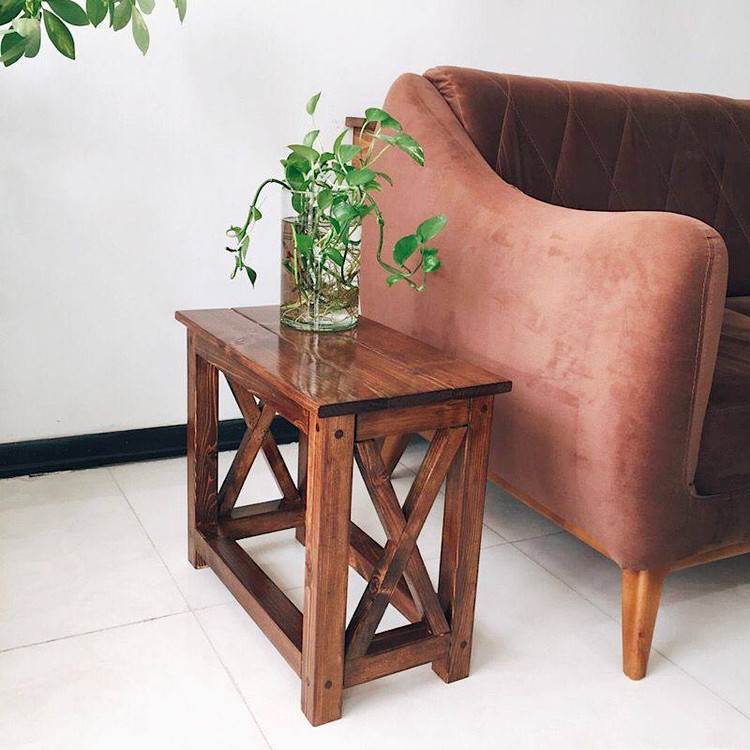 میز عسلی چوبی آقاینجار