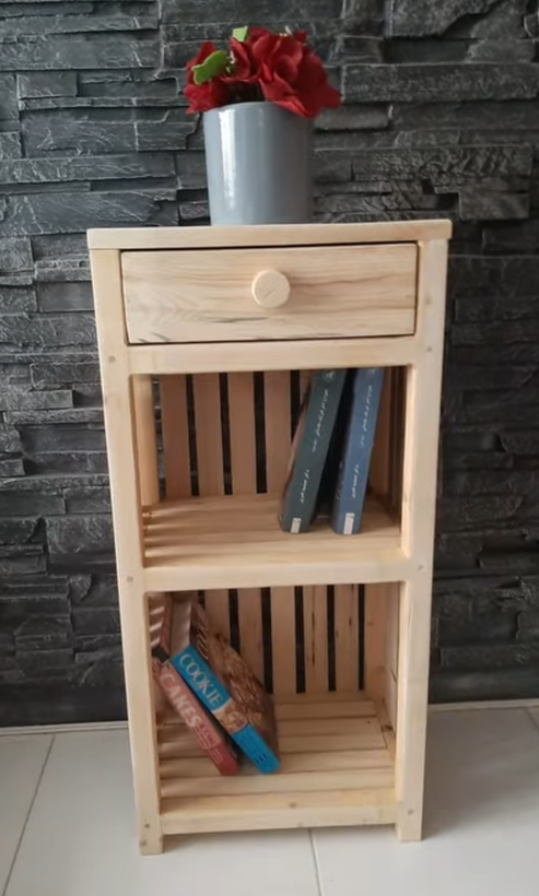 مینی کتابخانه و کافی بار کشو دار آقای نجار