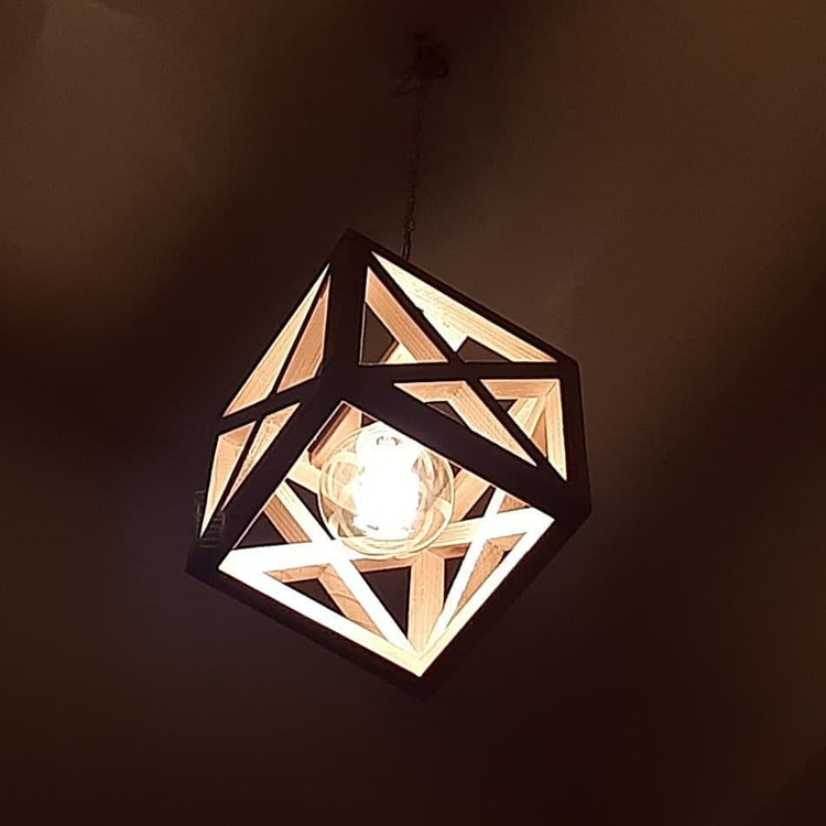 لوستر سقفی آقای نجار