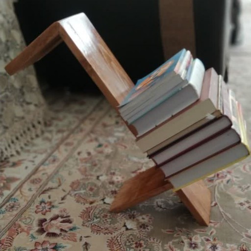 استند و نگهدارنده چوبی کتاب آقای نجار