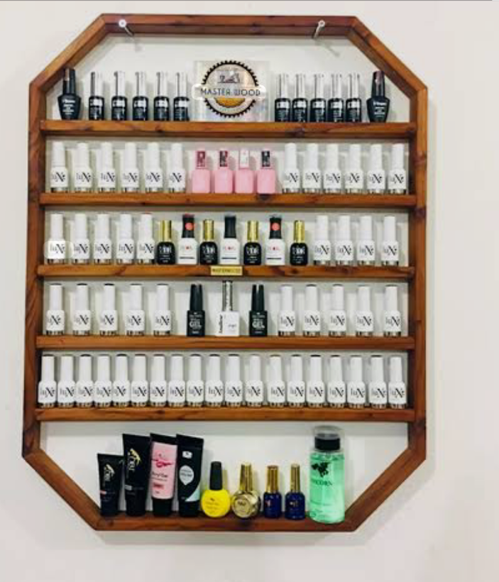 استند چوبی لاکژل آقای نجار