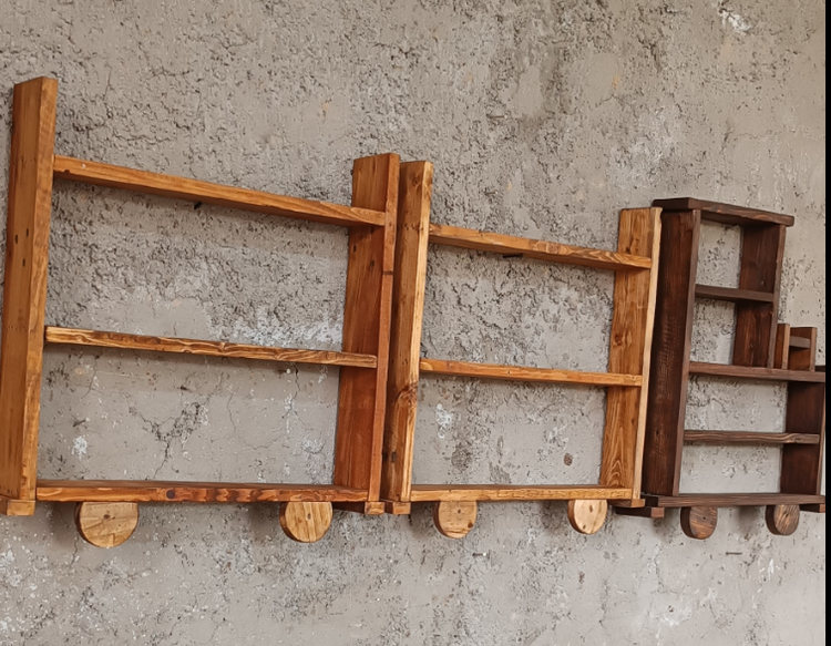 شلف اتاق کودک مدل قطار آقای نجار