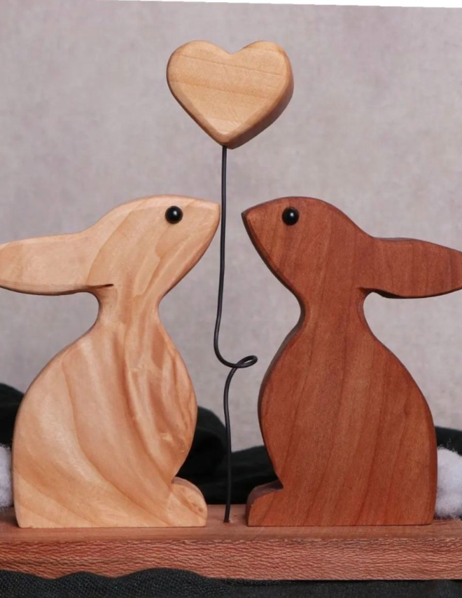 مجسمه خرگوش آقای نجار