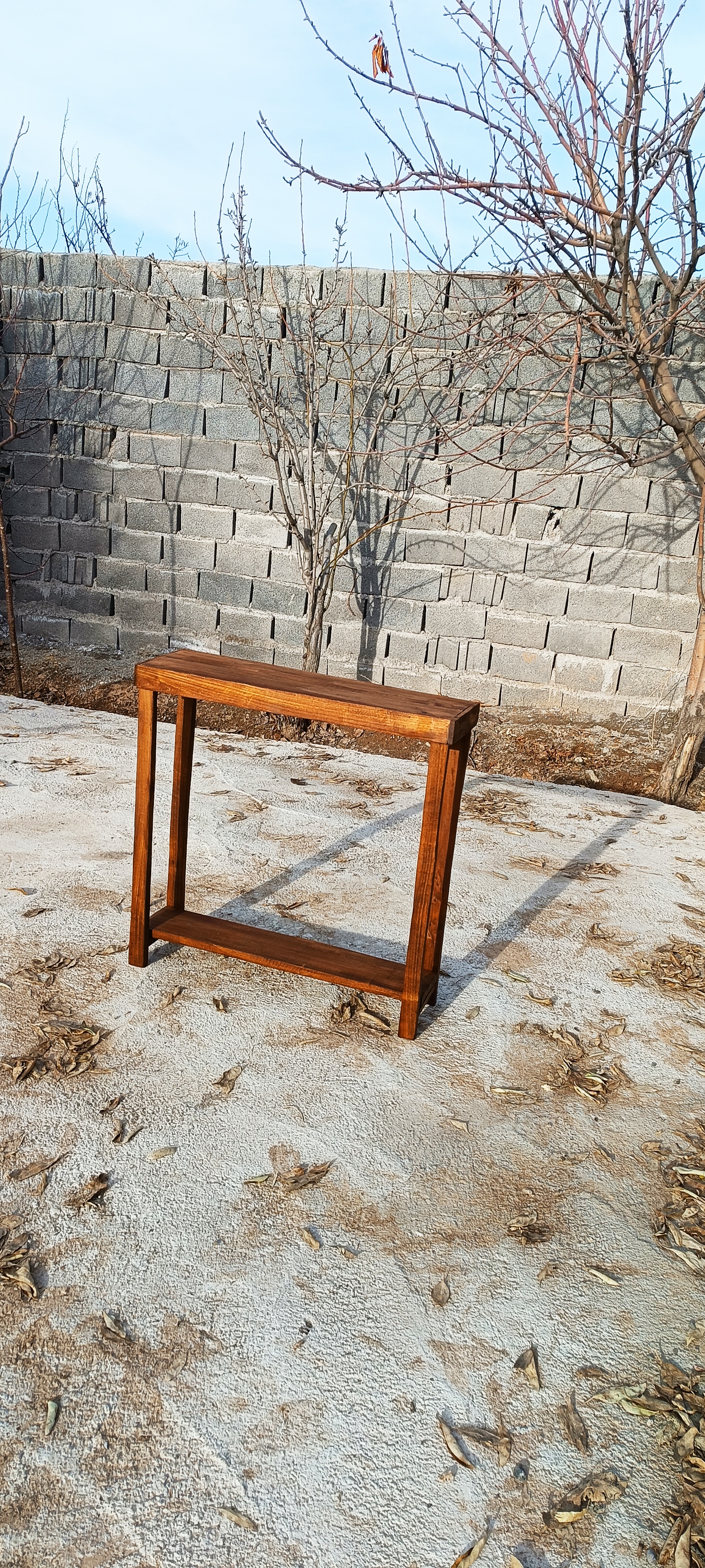 میز کنسول چوبی آقاینجار