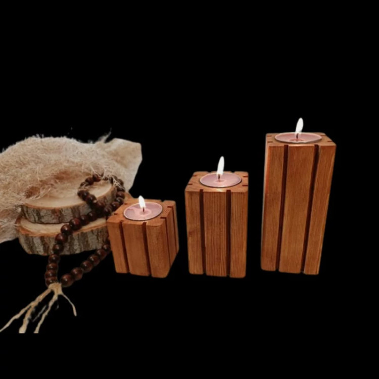 ست سه عددی شمعدان،وارمر (جاشمعی) آقای نجار