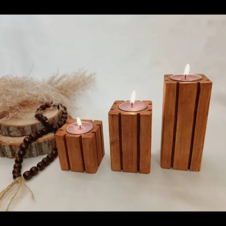 ست سه عددی شمعدان،وارمر (جاشمعی) آقای نجار