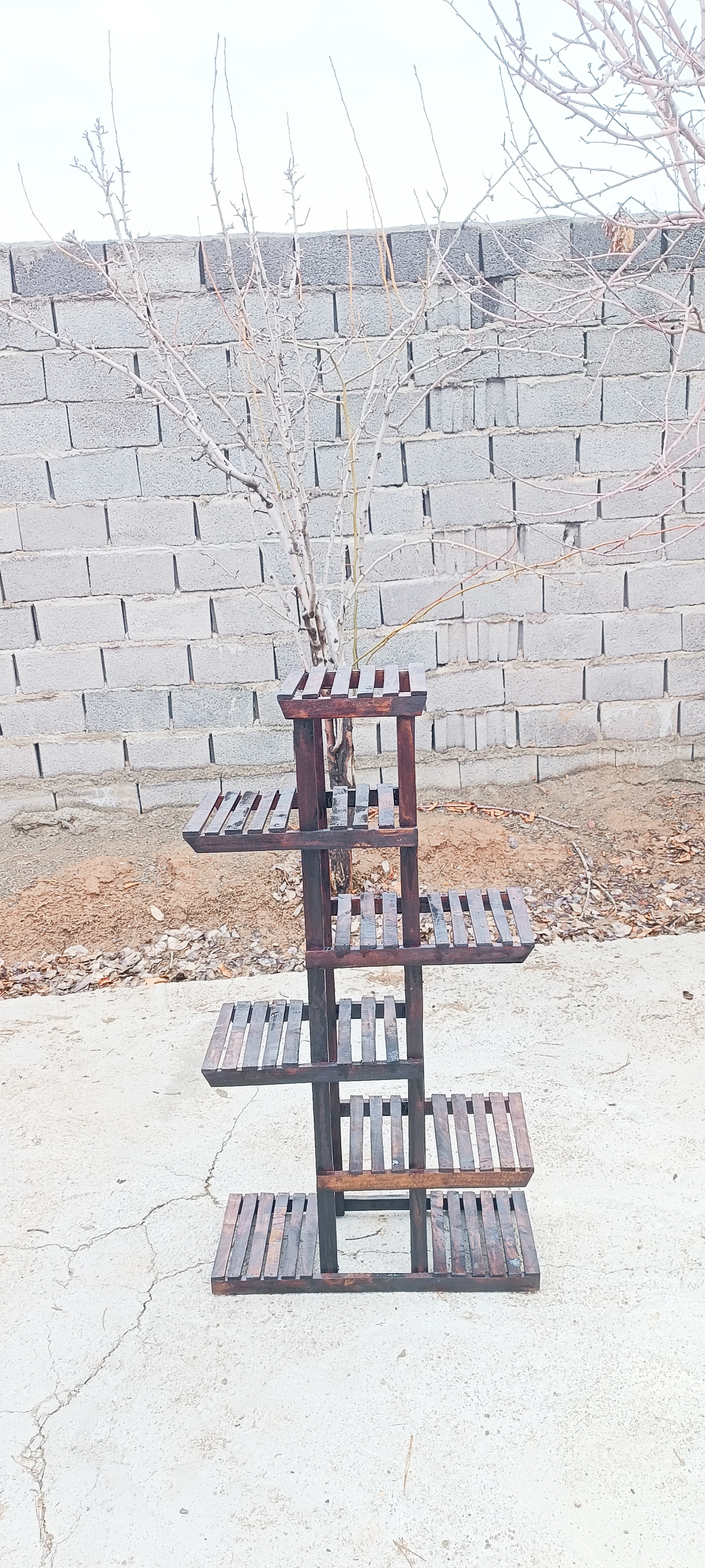 استند گل آقای نجار مدل ۱۱گلدان