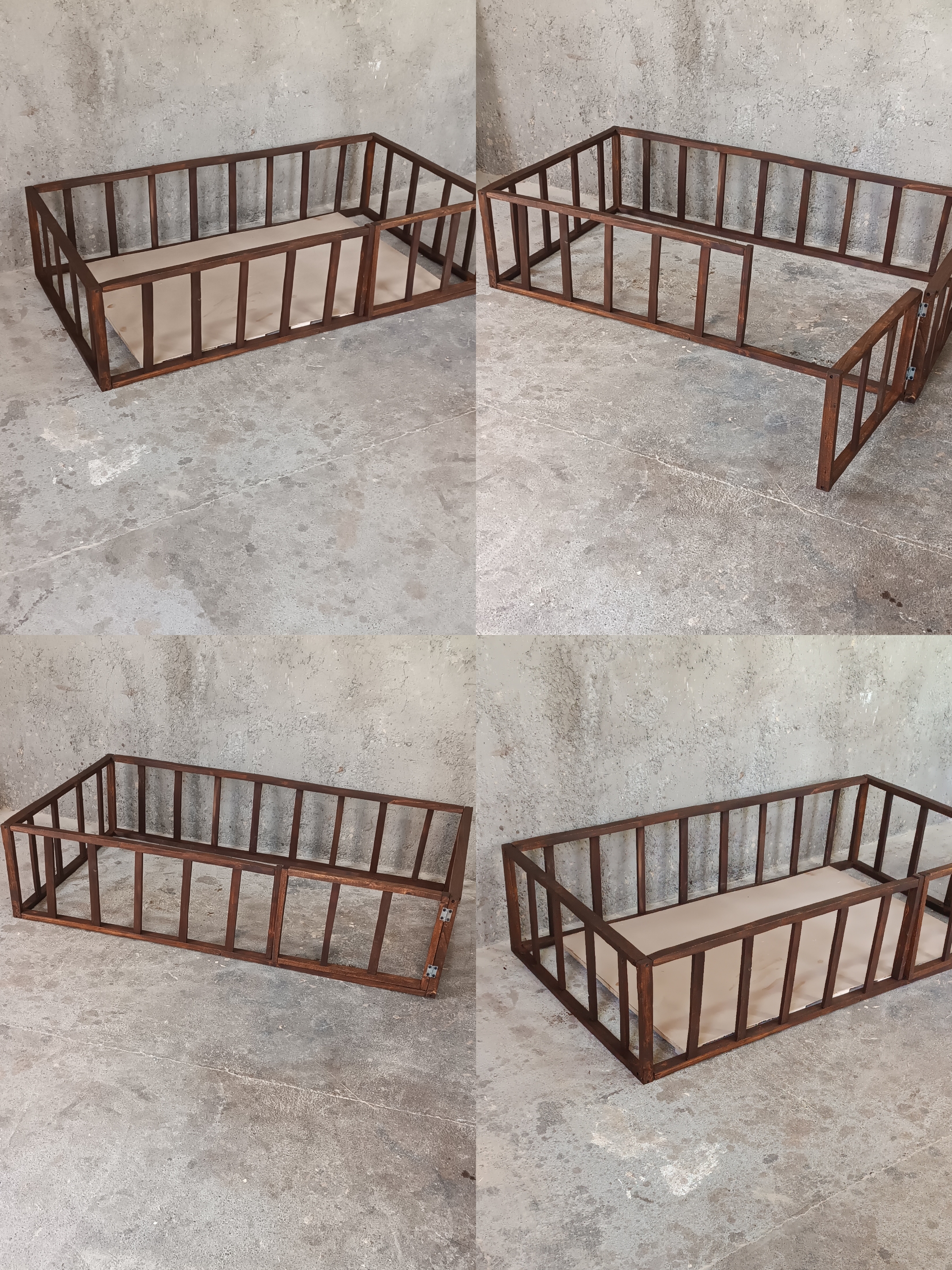 تخت خواب درب دار کودک آقای نجار