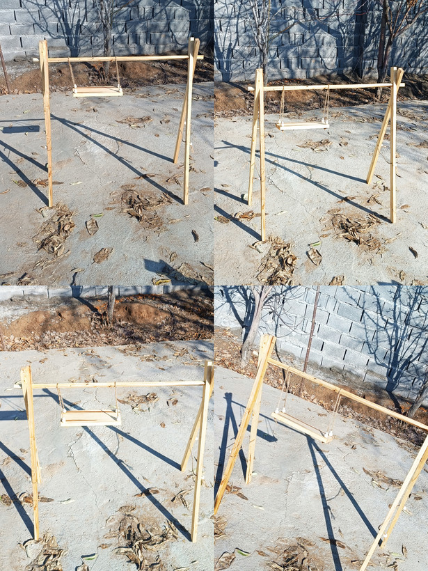 رگال کودک مدل تاب دار آقای نجار
