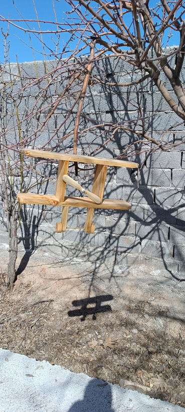 شلف چوبی آقاینجار مدل هواپیما