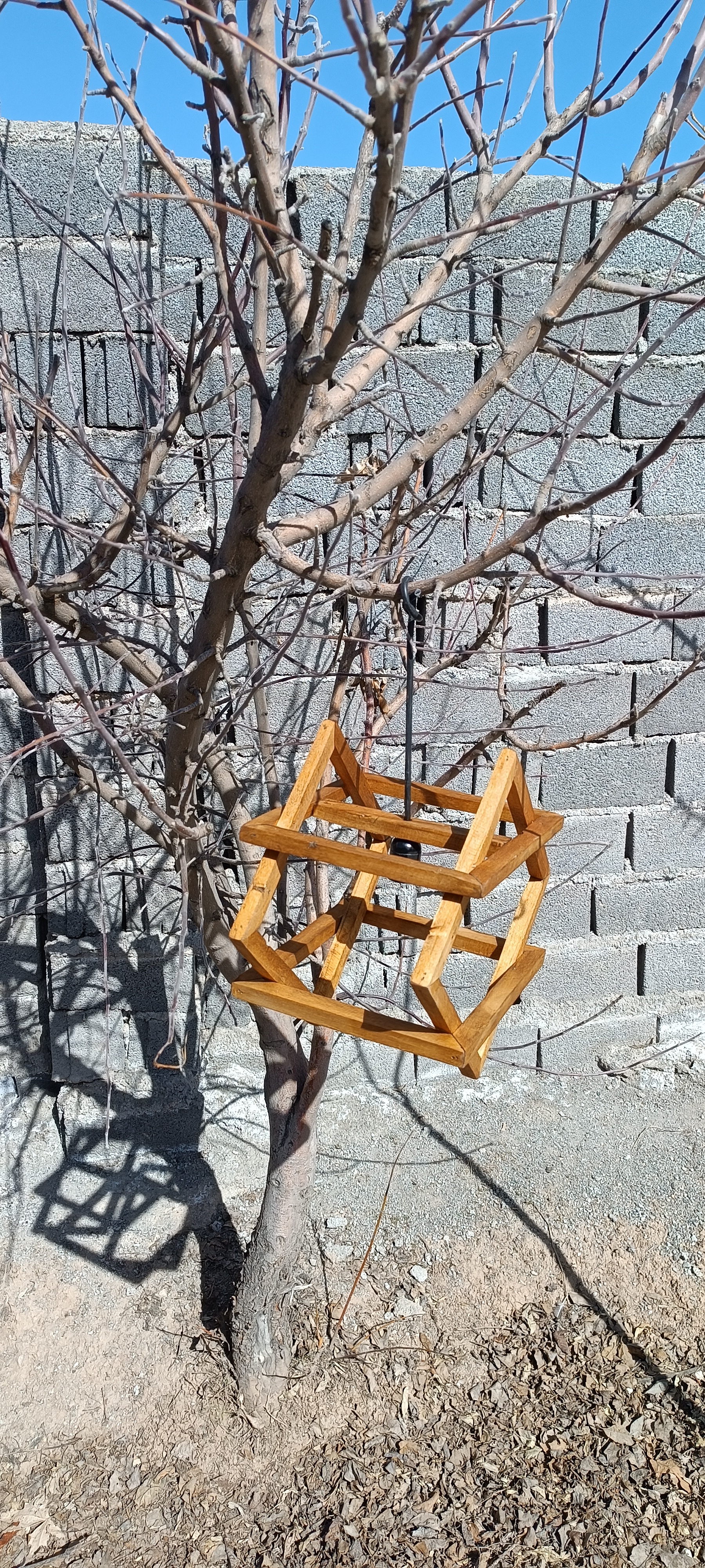 لوستر چوبی آقاینجار روستیک