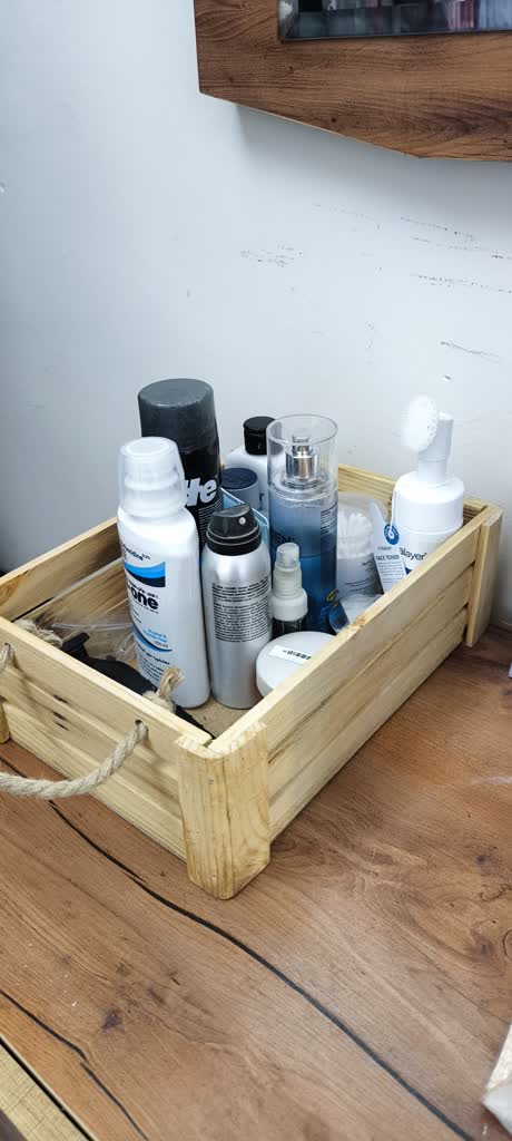 باکس چوبی دسته دار آقای نجار