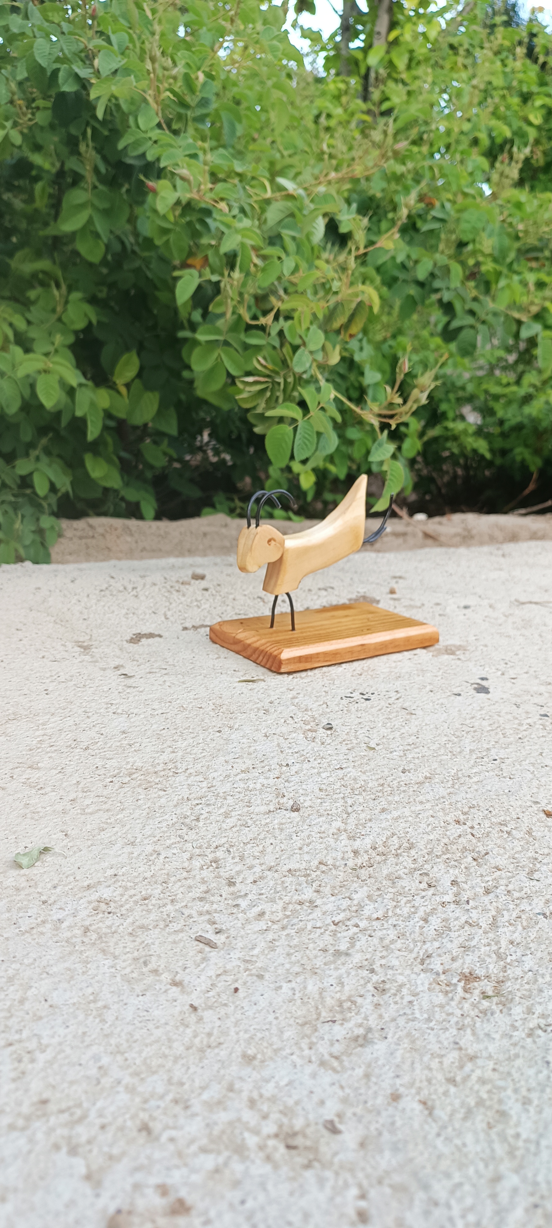 مجسمه بز کوهی آقای نجار