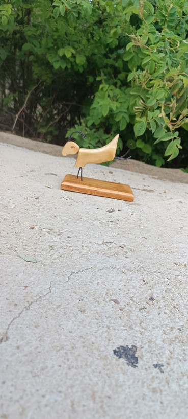 مجسمه بز کوهی آقای نجار
