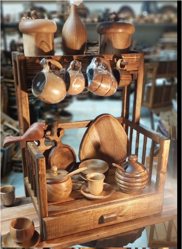 استند پاسماوری مدل نرده ای کشودار آقای نجار