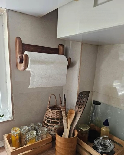 جا دستمال رول کاغذی آشپزخانه آقای نجار