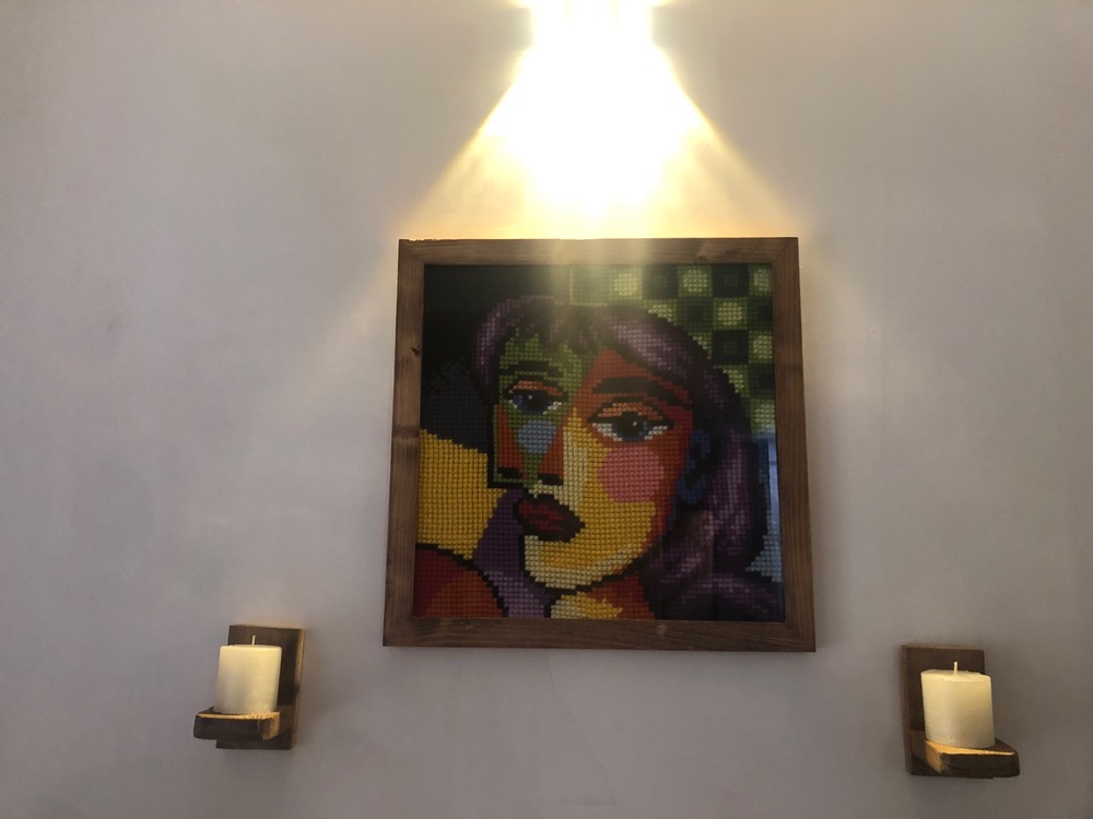 جا شمعی دیواری آقای نجار