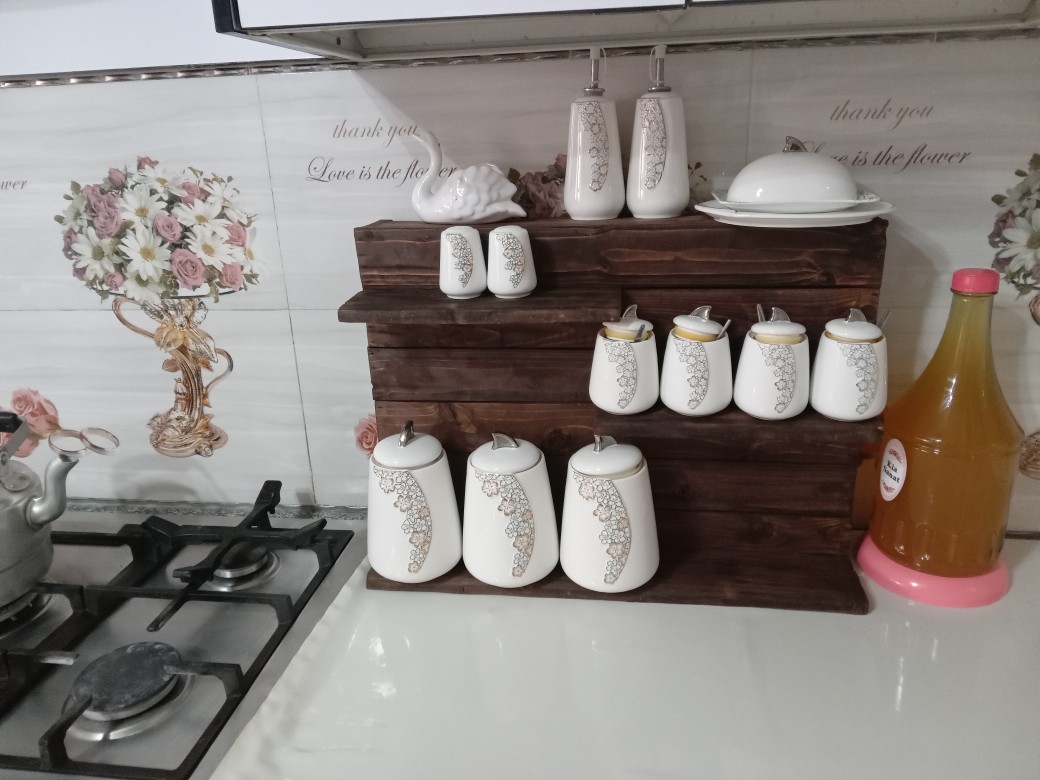 کاور لوله گاز روی اپن آشپزخانه آقای نجار
