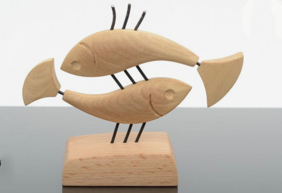 مجسمه دکوری ماهی آقای نجار