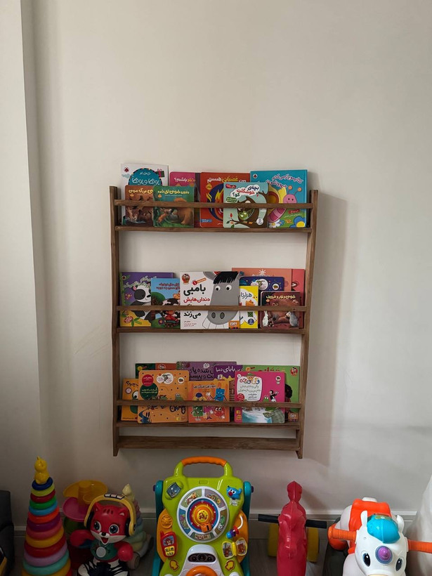 شلف کتابخانه دیواری آقای نجار