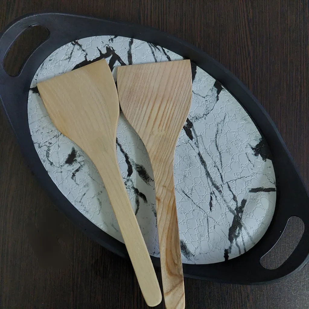 کفگیر چوبی دو عددی آقای نجار