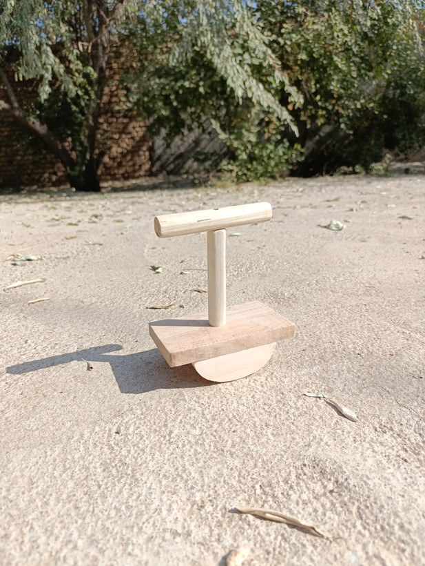 اسباب بازی طوطی الاکلنگ متحرک چوبی آقاینجار